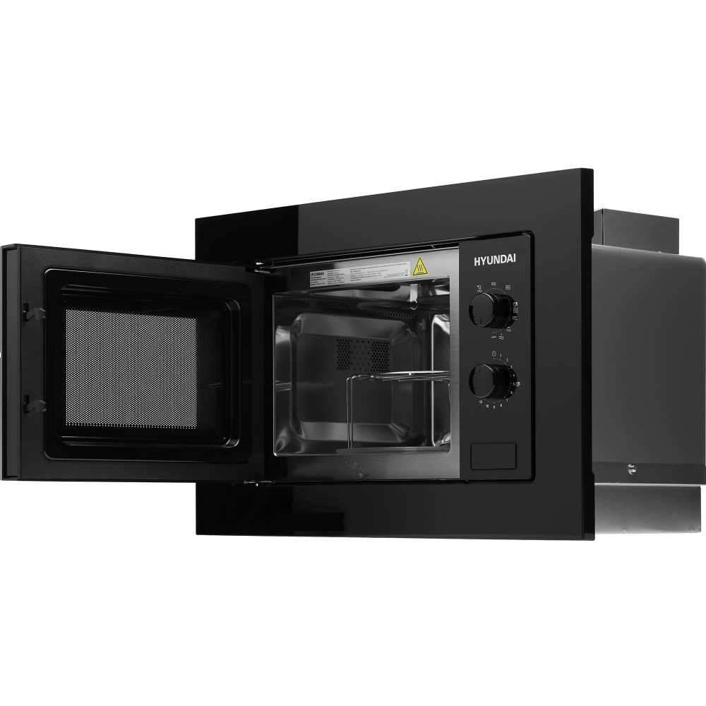 Встраиваемая микроволновая печь Hyundai HBW 2030 BG - фото 5