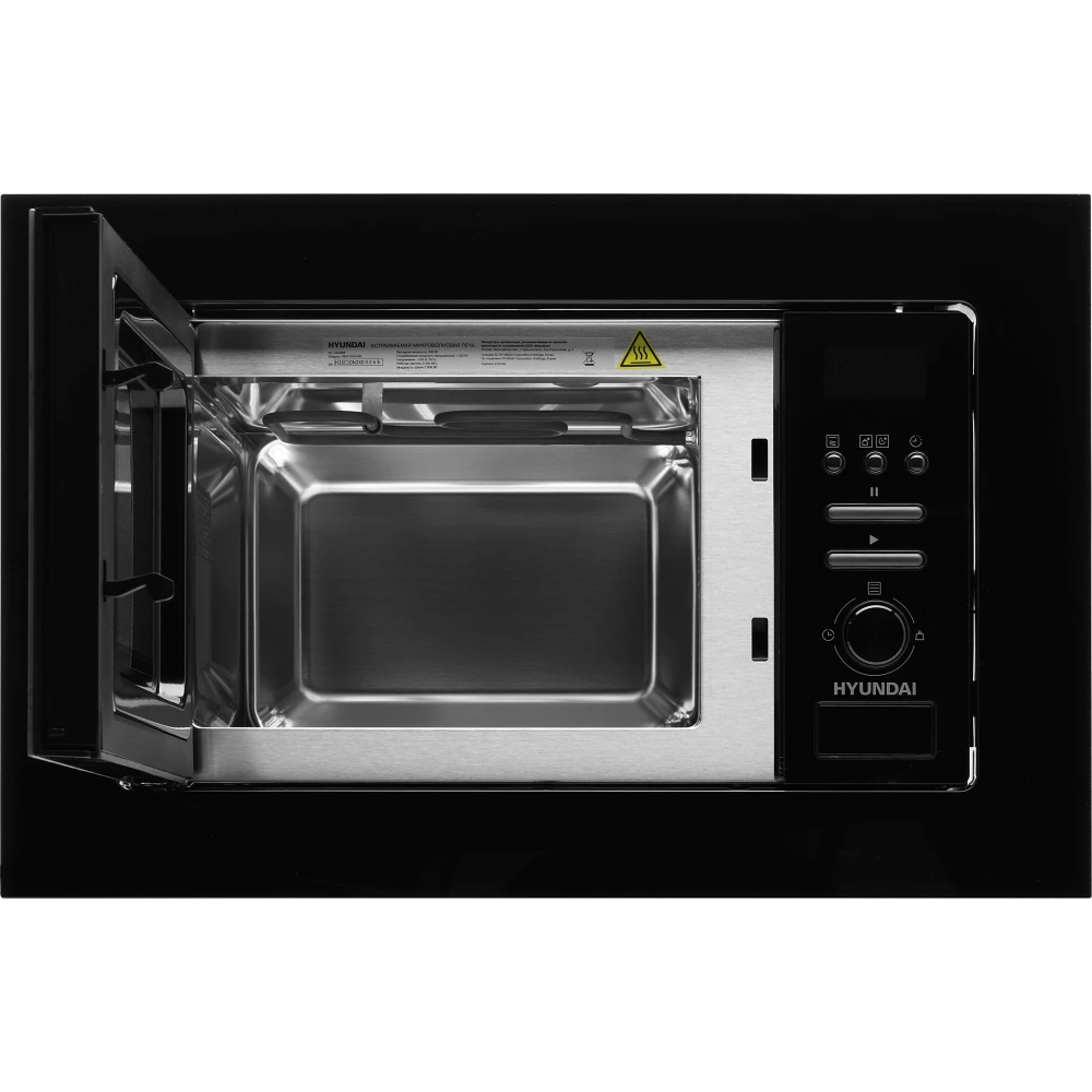 Встраиваемая микроволновая печь Hyundai HBW 2040 BG - фото 2