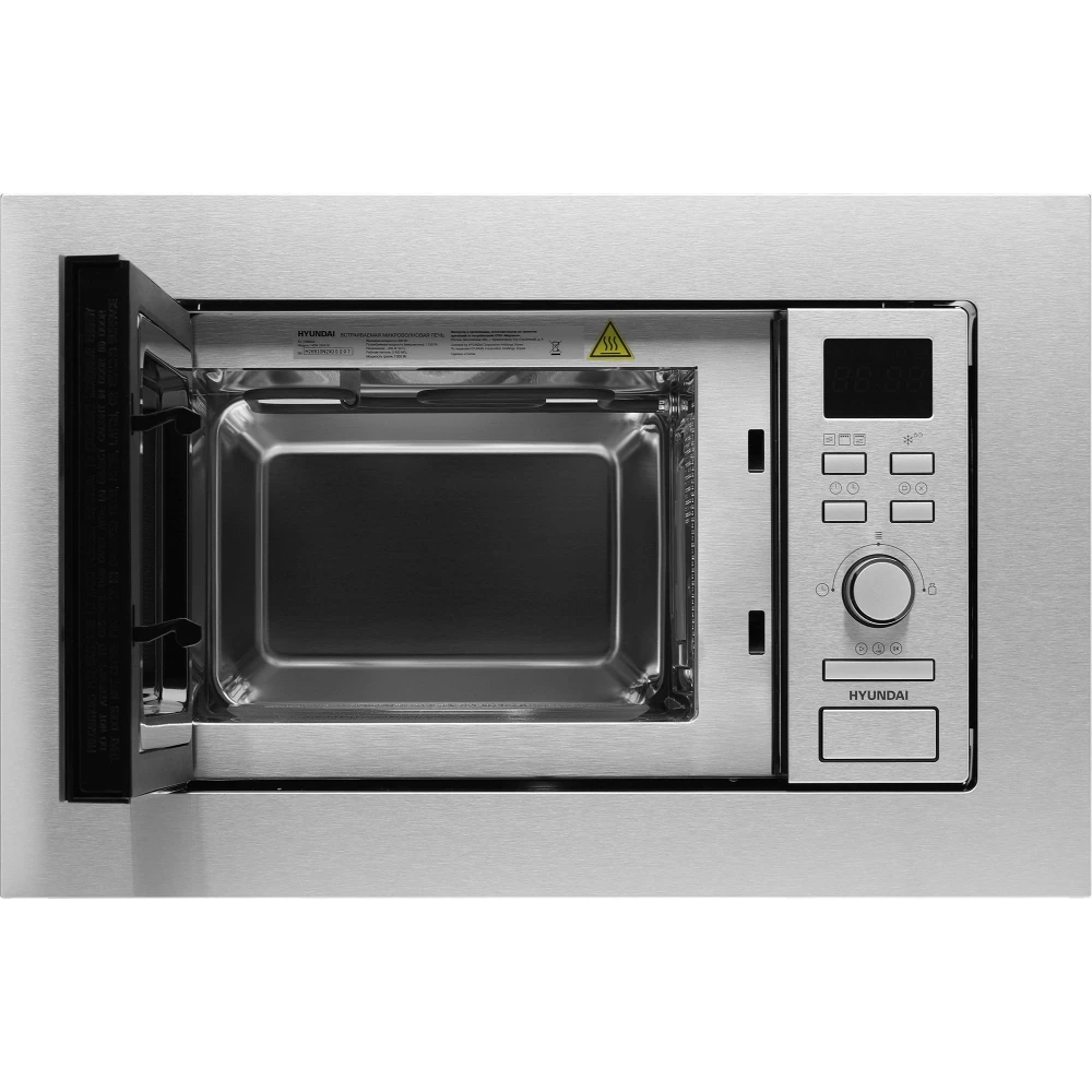 Встраиваемая микроволновая печь Hyundai HBW 2040 IX - фото 2