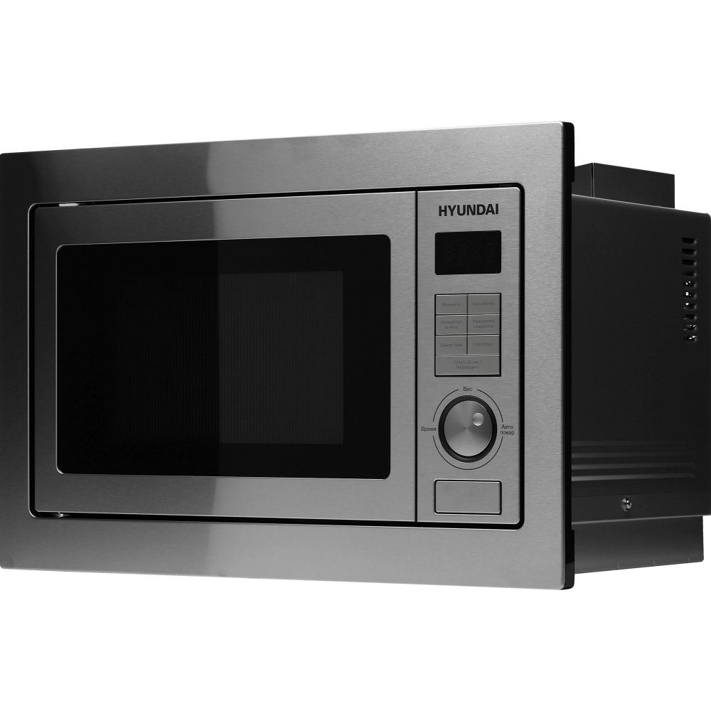 Встраиваемая микроволновая печь Hyundai HBW 2544 IX - фото 4