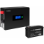 ИБП ExeGate IdealSine SR-600.LCD.2SH + DT 12120 (120Ач) - EX297397RUS