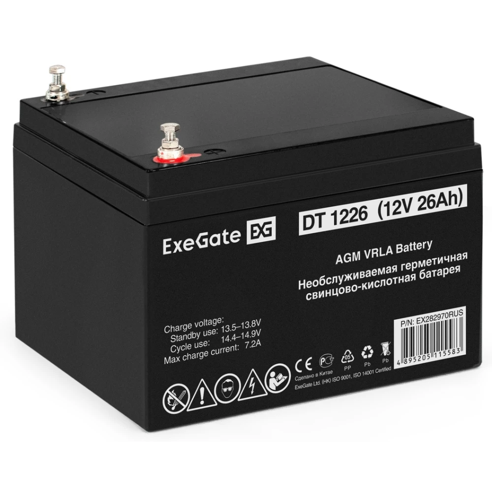 ИБП ExeGate IdealSine SR-1500.LCD.2SH + 2x DT 1226 (26Ач) - EX297426RUS - фото 7