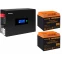 ИБП ExeGate IdealSine SR-1500.LCD.2SH + 2x HR 12-40 (40Ач) - EX297431RUS