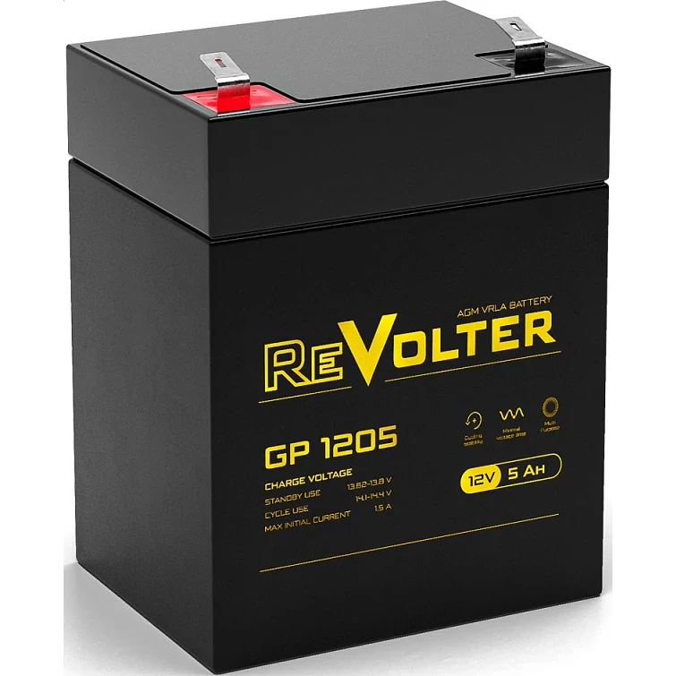 Аккумуляторная батарея REVOLTER GP 1205