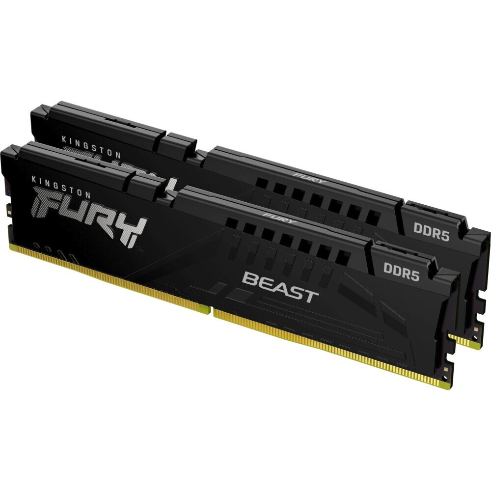 Оперативная память 16GB DDR5 5600MHz Kingston Fury Beast (KF556C36BBEK2-16) (2x8GB KIT)