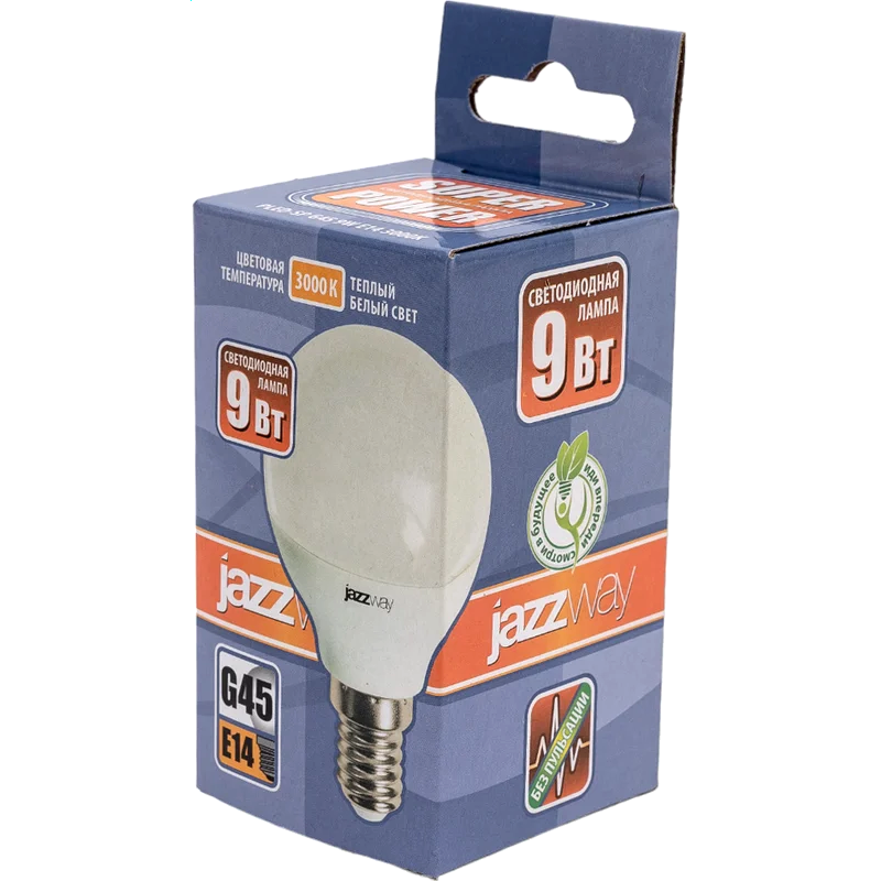 Светодиодная лампочка Jazzway 2859570A (9 Вт, Е14) - фото 3