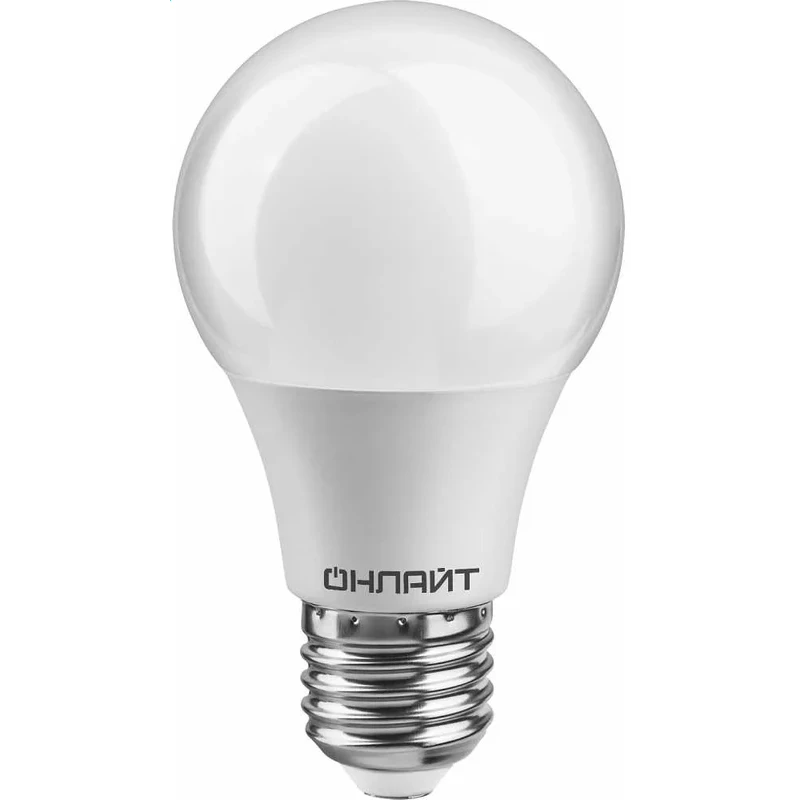 Светодиодная лампочка ОНЛАЙТ OLL-A60-10-230-4K-E27 (10 Вт, E27) - 71650