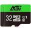 Карта памяти 32Gb MicroSD AGI TF138 + SD адаптер - AGI032GU1TF138