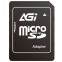 Карта памяти 32Gb MicroSD AGI TF138 + SD адаптер - AGI032GU1TF138 - фото 2