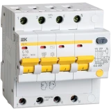 Автоматический выключатель дифференциального тока IEK MAD10-4-010-C-030