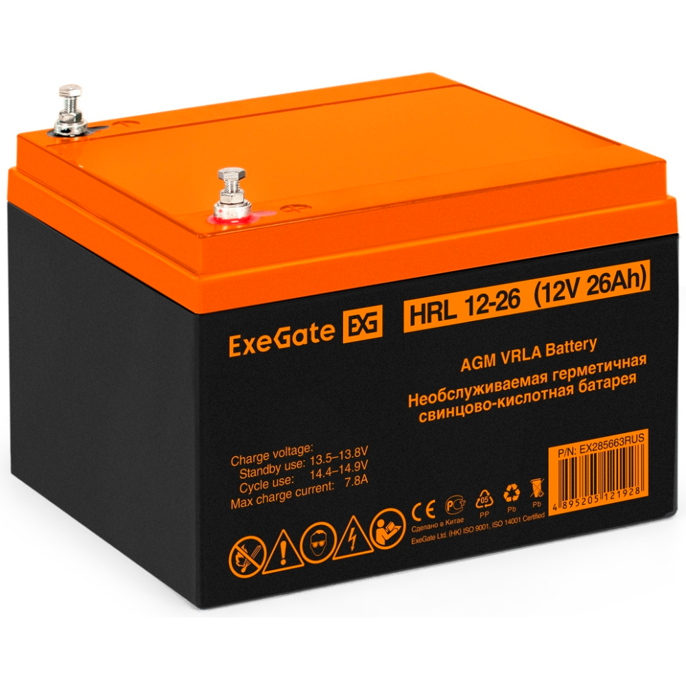 ИБП ExeGate IdealSine SR-1500.LCD.2SH + 2x HRL 12-26 (26Ач) - EX297427RUS - фото 7