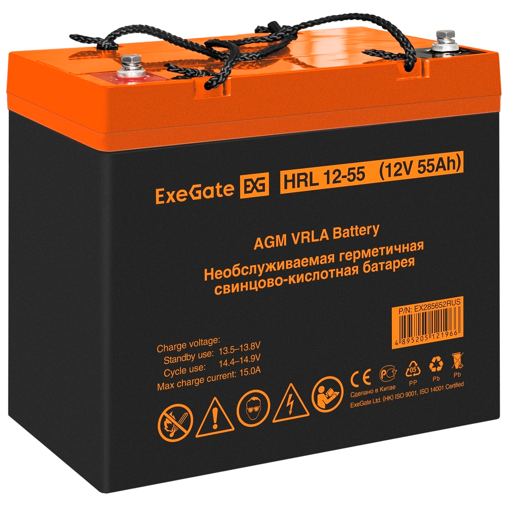 ИБП ExeGate IdealSine SR-1500.LCD.2SH + 2x HRL 12-55 (55Ач) - EX297433RUS - фото 7