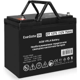 ИБП ExeGate IdealSine SR-1500.LCD.2SH + 2x DT 1275 (75Ач) (EX297437RUS)