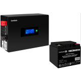ИБП ExeGate IdealSine SR-1000.LCD.2SH + DT 1240 (40Ач) (EX297407RUS)