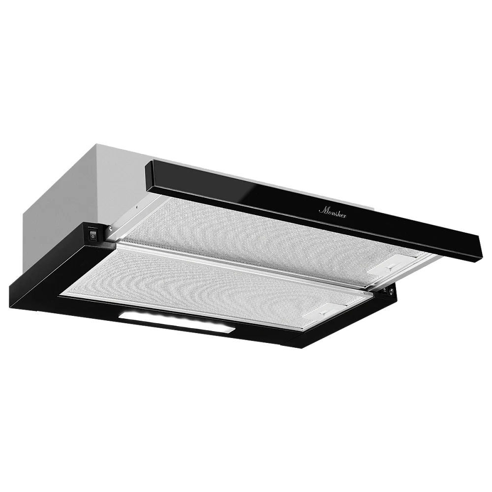 Вытяжка Monsher LAUTREC 60 Noir Verre