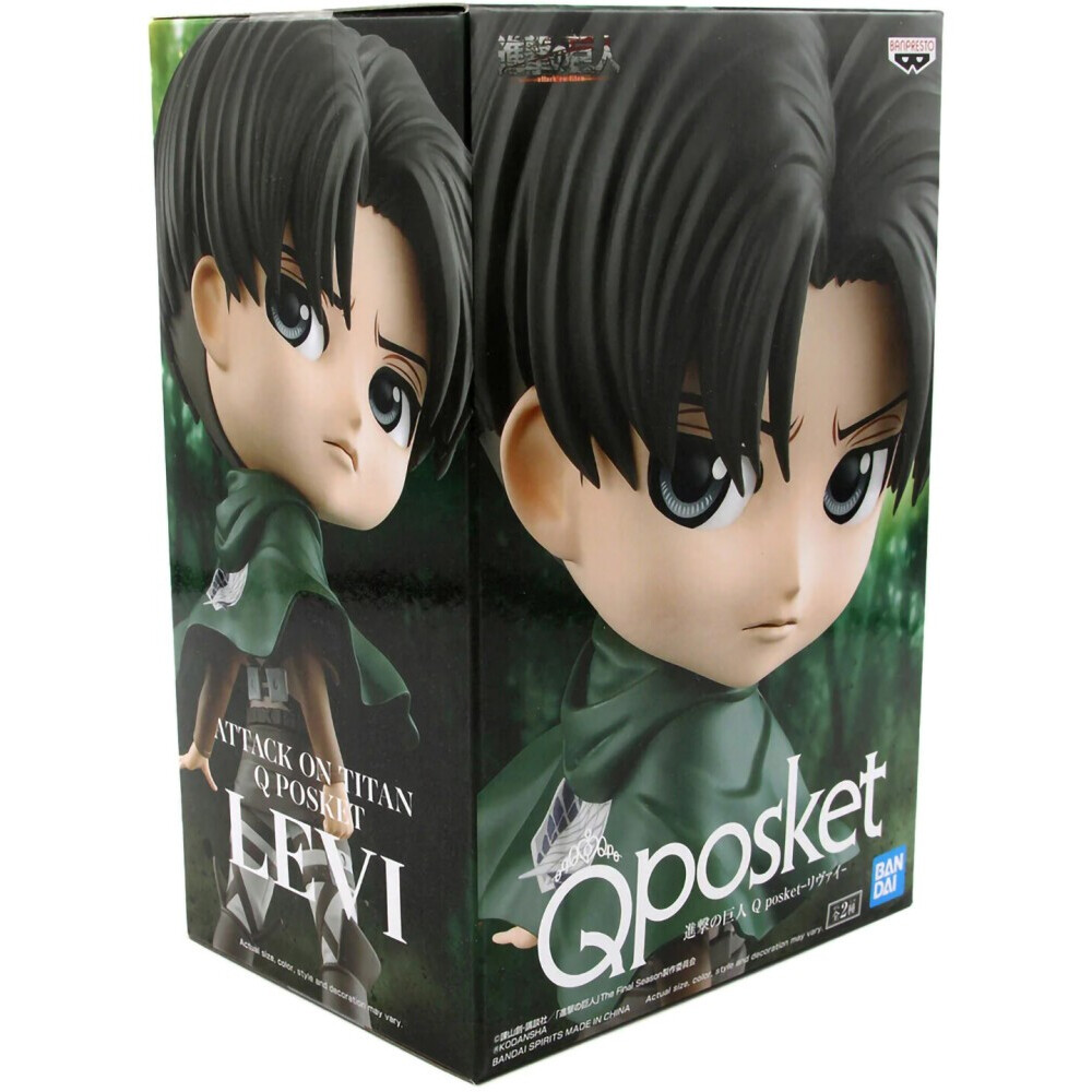 Фигурка Banpresto Q Posket Attack On Titan Levi (Ver B) - 4983164185300 - фото 2