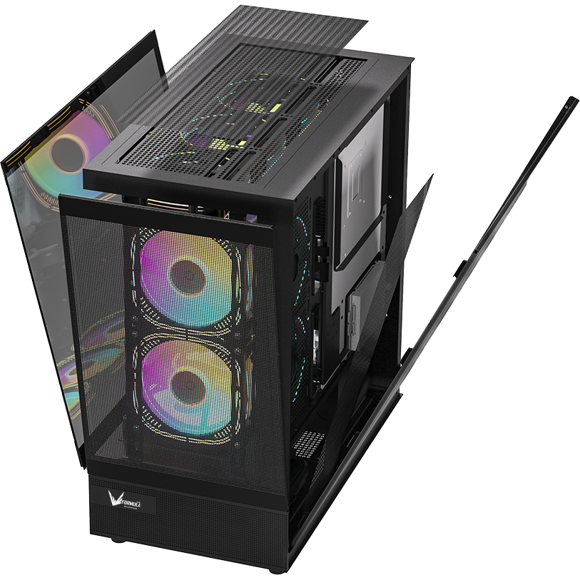 Корпус Formula Crystal Z8 Cosmic Black - CRYSTAL Z8 B COS - фото 4