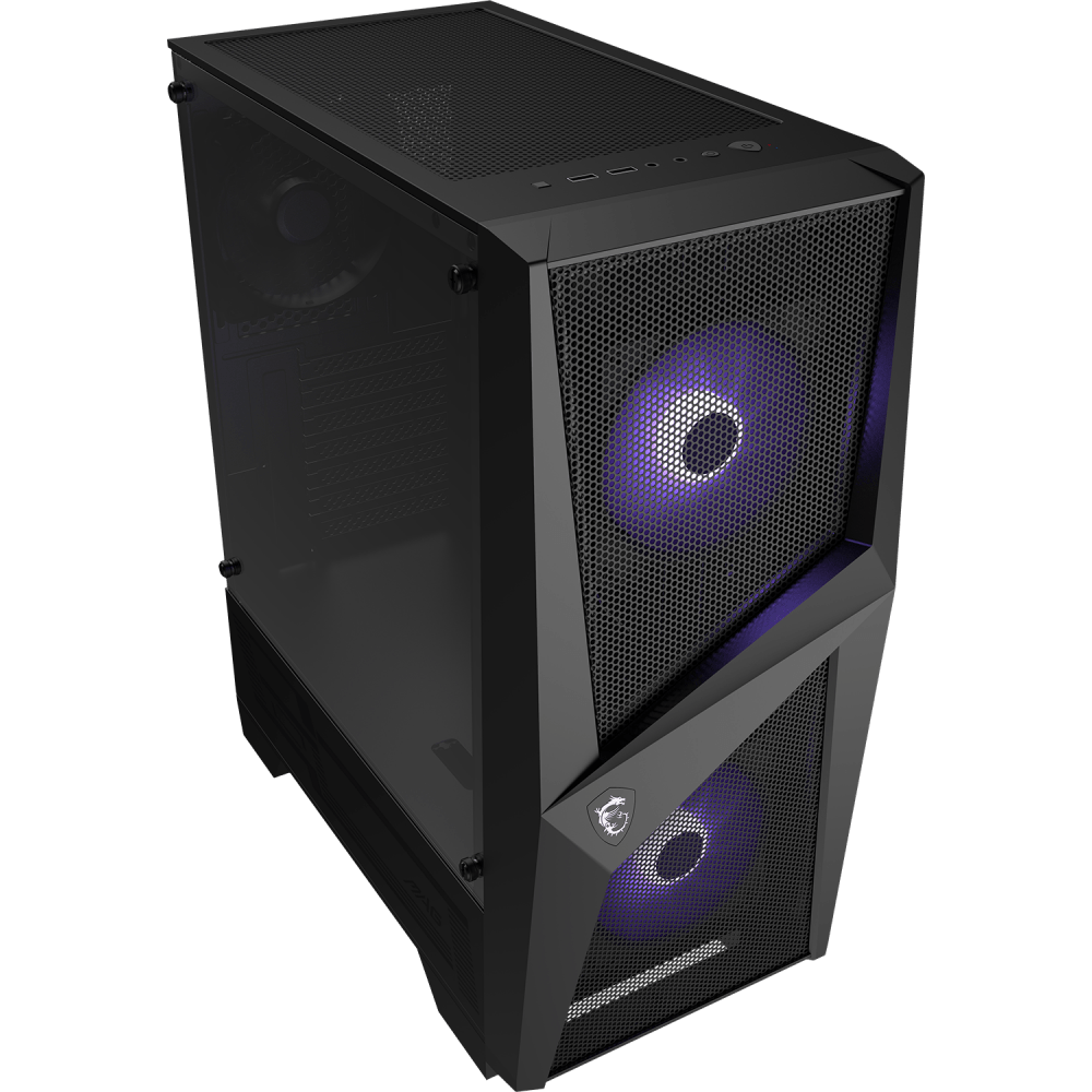 Корпус MSI MAG FORGE 100M Black - фото 7