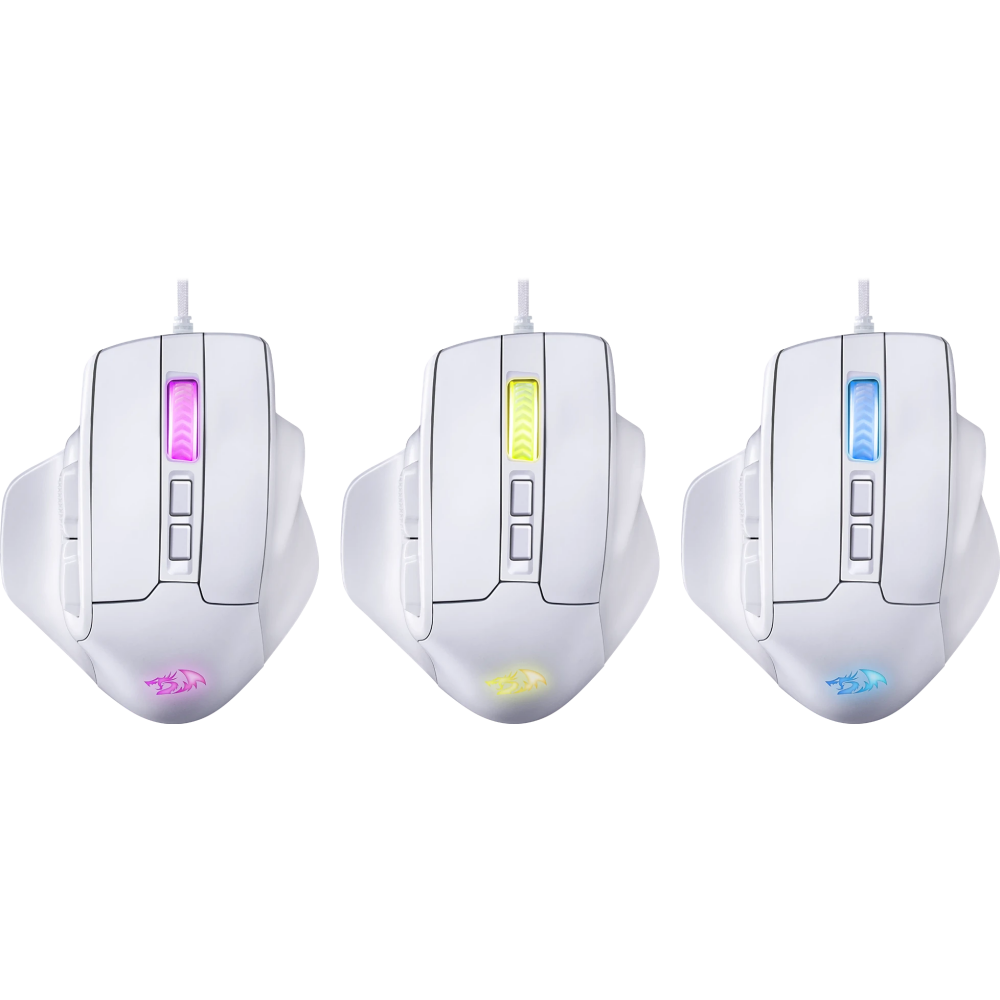 Мышь Redragon Bullseye White - 71861 - фото 6