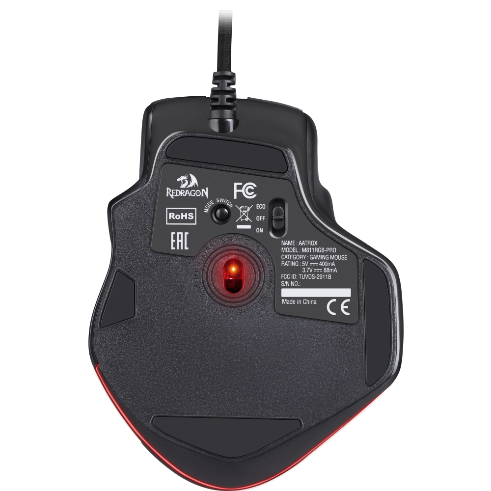 Мышь Redragon Aatrox Black - 71276 - фото 6