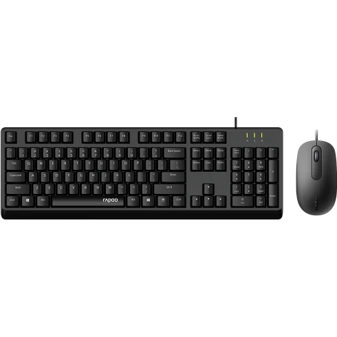 Клавиатура + мышь Rapoo X130PRO Black