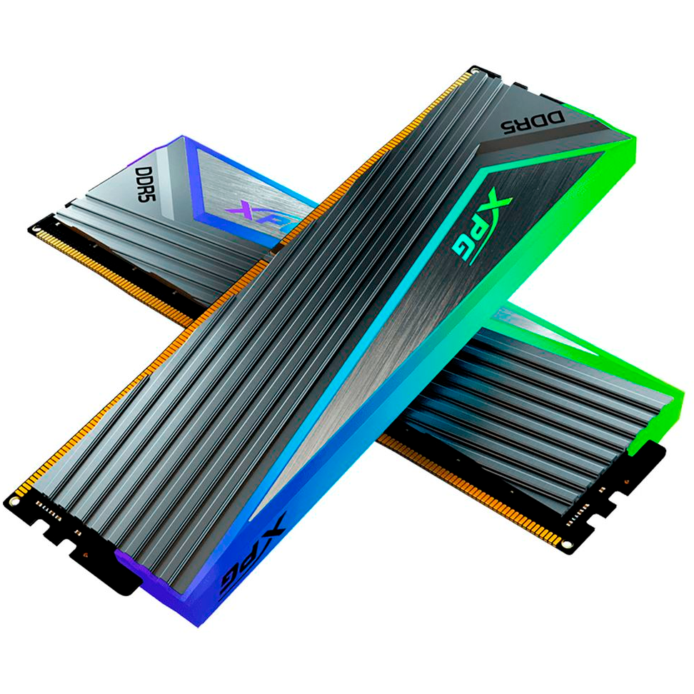 Оперативная память 32Gb DDR5 6400MHz ADATA XPG (AX5U6400C3216G-DCCAGY) (2x16Gb KIT) - фото 2