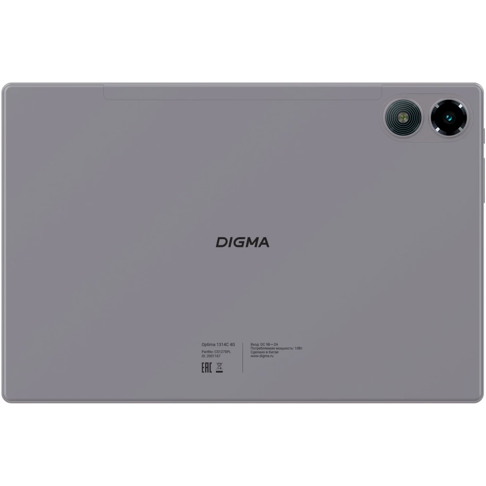 Планшет Digma CITI 1314C 4G Grey - фото 2