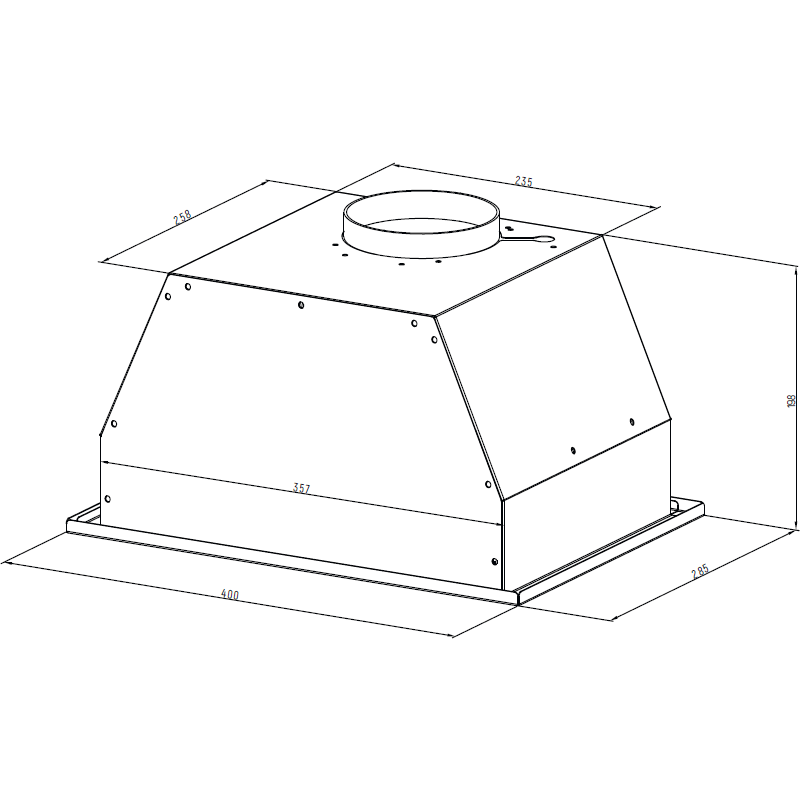 Вытяжка Monsher INNA 40 Blanc - фото 3