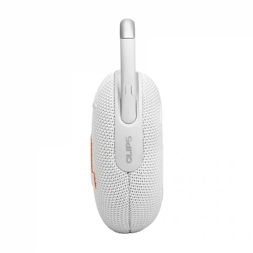 Портативная акустика JBL Clip 5 White - JBLCLIP5WHT - фото 5