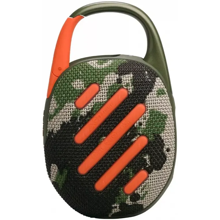 Портативная акустика JBL Clip 5 Camouflage - JBLCLIP5SQUAD - фото 2