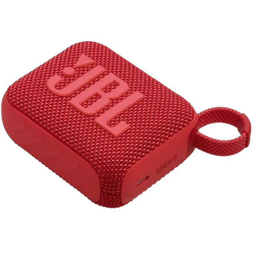 Портативная акустика JBL GO 4 Red - JBLGO4RED - фото 8