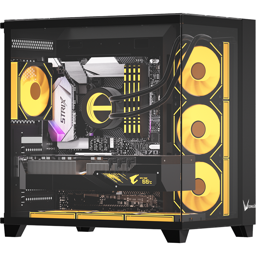 Корпус Formula Crystal Z9 Floe Black