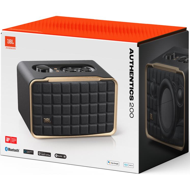 Портативная акустика JBL Authentics 200 Black - JBLAUTH200BLKUK - фото 14