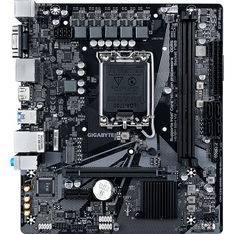 ПК Intel Core i5-13400 / Intel UHD 730 / 16 ГБ / SSD 500 ГБ