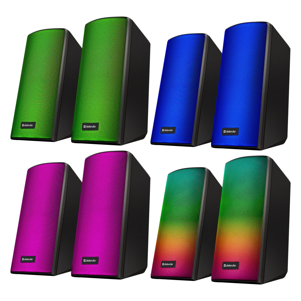 Колонки Defender Spitfire Black - 65047 - фото 3