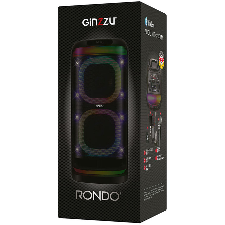 Портативная акустика Ginzzu GM-115 - фото 9
