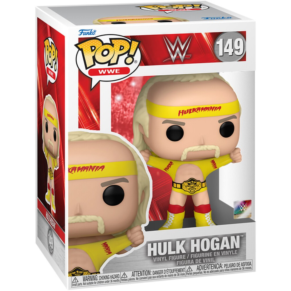 Фигурка Funko POP! WWE Hulk Hogan Hulkamania with Belt - 75780 - фото 2