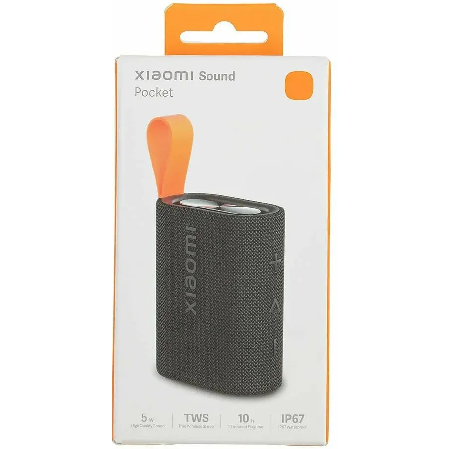 Портативная акустика Xiaomi Sound Pocket Black - QBH4269GL - фото 13