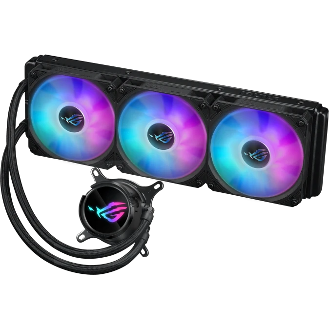 Система жидкостного охлаждения ASUS ROG STRIX LC III 360 ARGB Black - 90RC00T1-M0UAY0 - фото 2