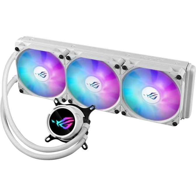 Система жидкостного охлаждения ASUS ROG STRIX LC III 360 ARGB White - 90RC00T2-M0UAY0