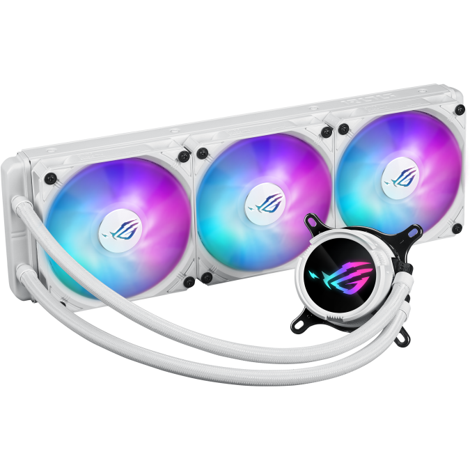 Система жидкостного охлаждения ASUS ROG STRIX LC III 360 ARGB White - 90RC00T2-M0UAY0 - фото 2