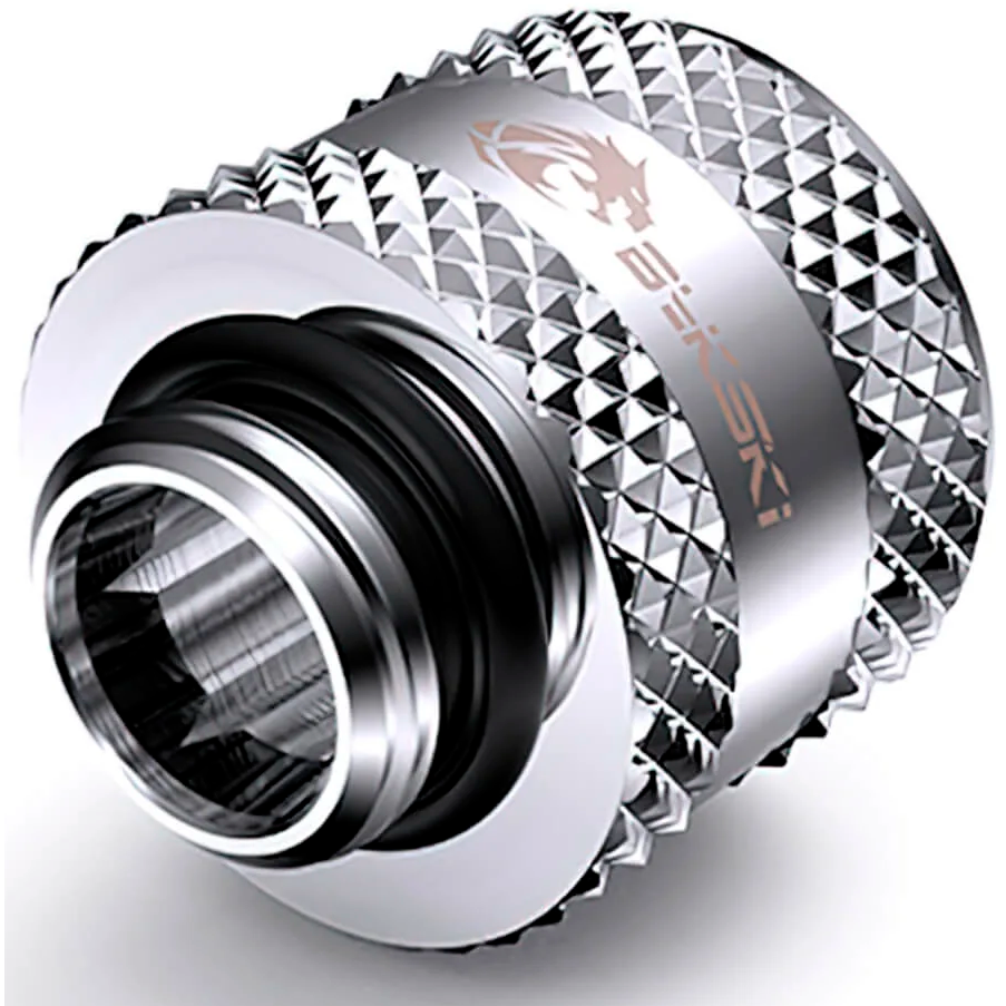 Фитинг для СЖО Bykski B-FT3-TK-V2 Silver (C10-0212) - фото 2