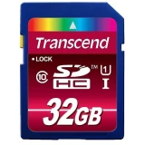 Карта памяти 32Gb SD Transcend (TS32GSDHC10U1)