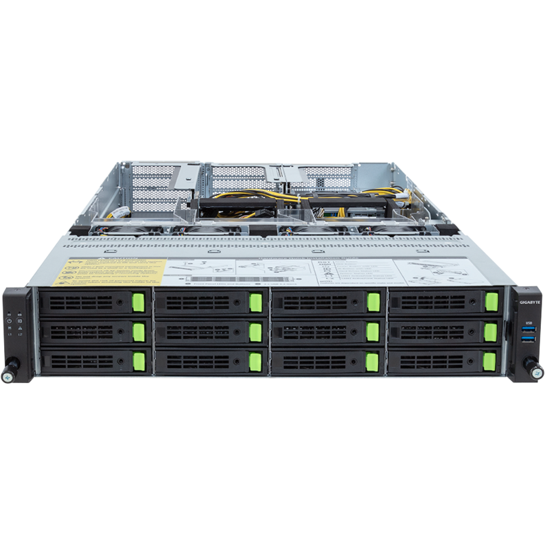 Серверная платформа Gigabyte R283-SF0 (rev. AAL1) - R283-SF0-AAL1 - фото 2