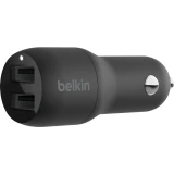 Автомобильное зарядное устройство Belkin BoostCharge Dual USB-A Car Charger 24W (CCB001btBK)