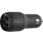 Автомобильное зарядное устройство Belkin BoostCharge Dual USB-A Car Charger 24W - CCB001btBK