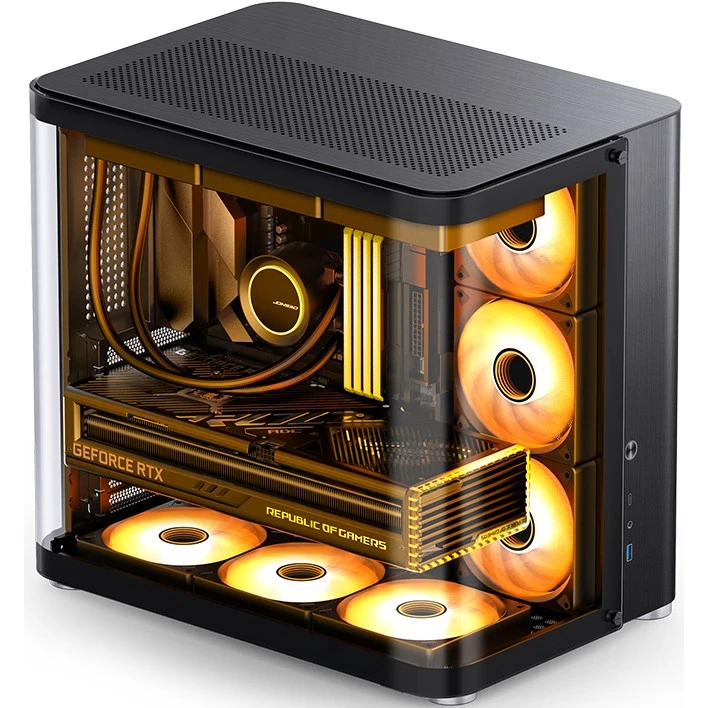 Корпус Jonsbo TK-2 2.0 Black - фото 2