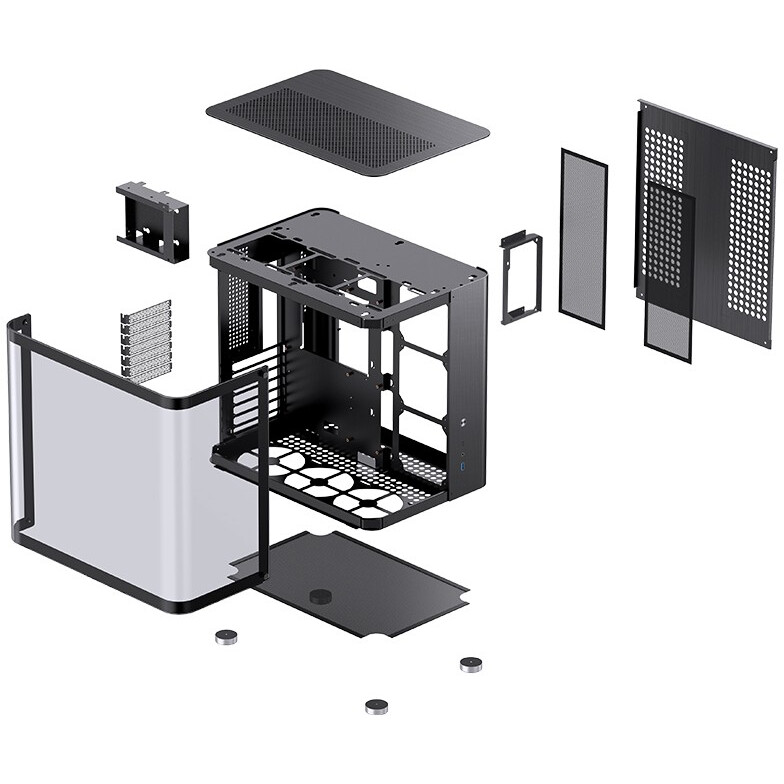 Корпус Jonsbo TK-2 2.0 Black - фото 7