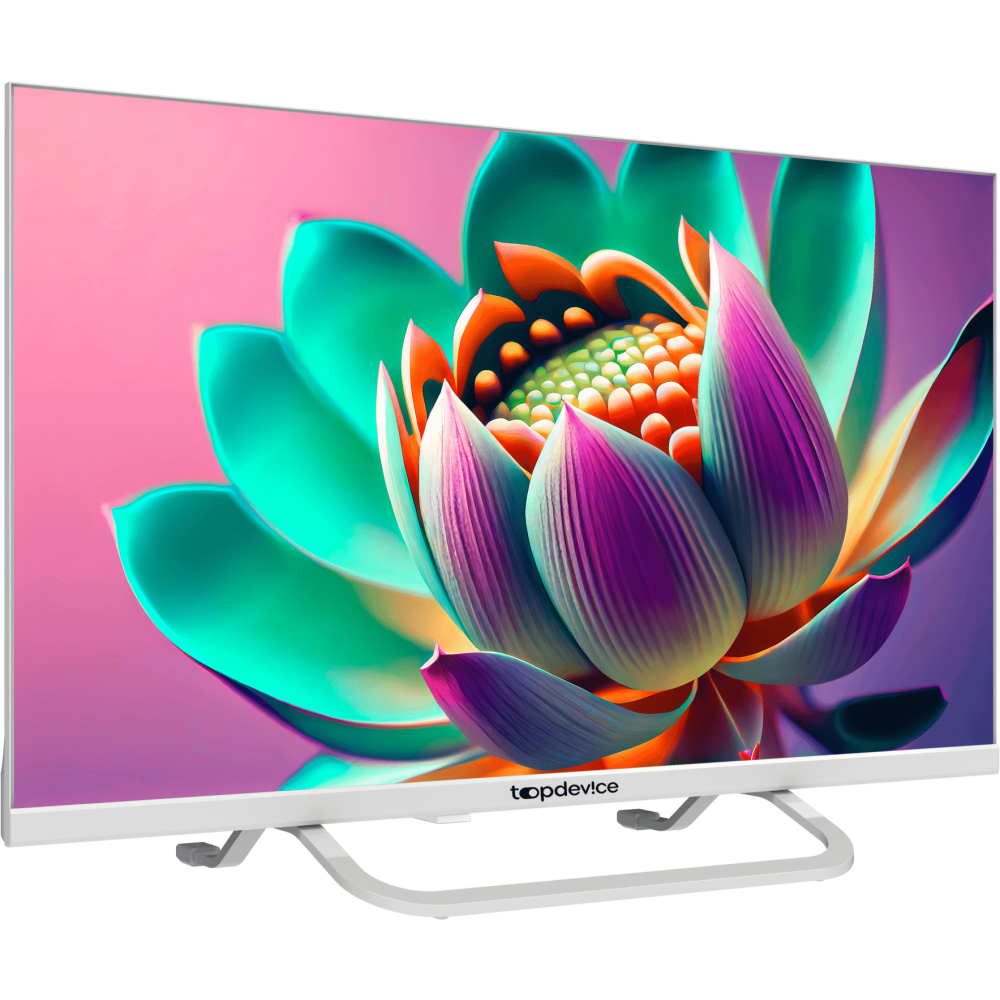 ЖК телевизор TopDevice 24" TDTV24CS07H White - TDTV24CS07H_WE - фото 2