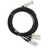 Кабель QSFP SNR SNR-QSFP-40G-4xSFP+DAC-3, 3м